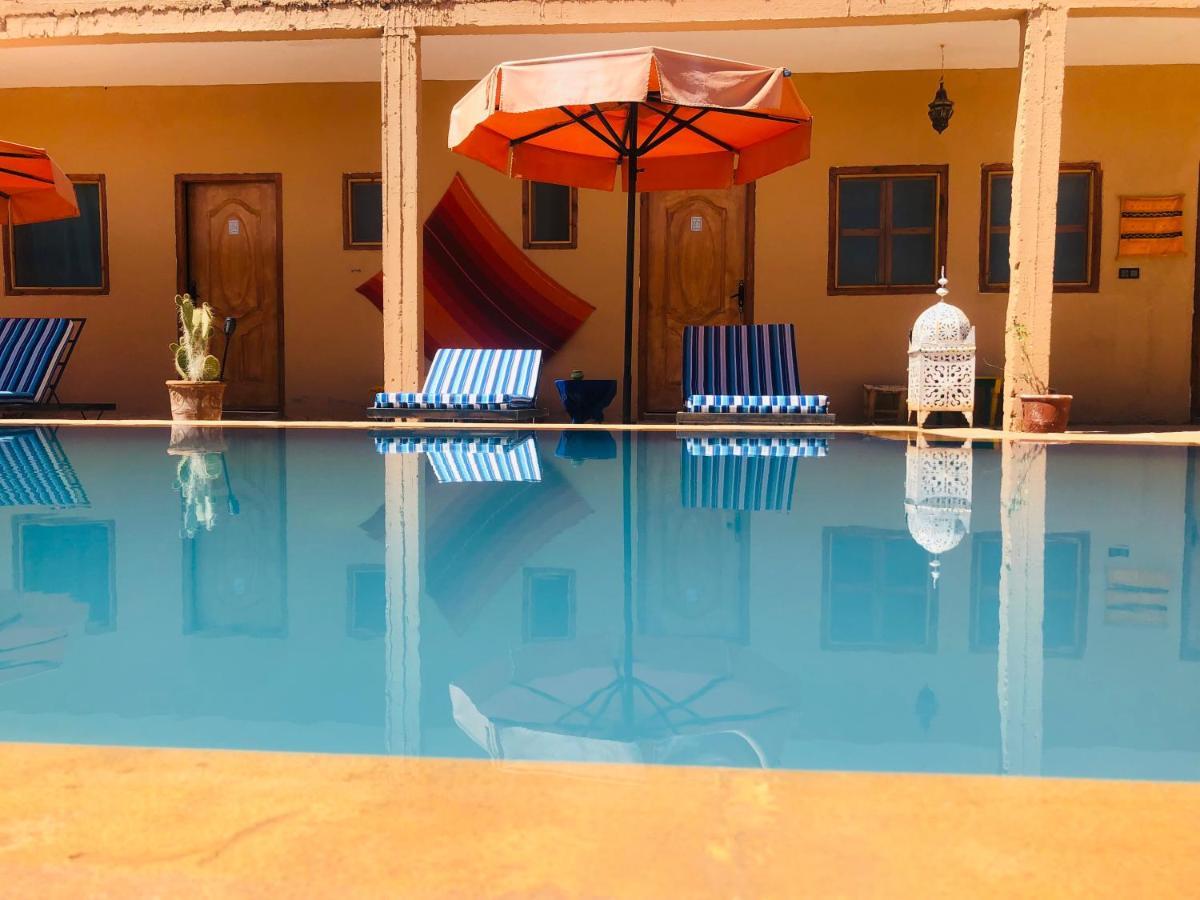 Riad Hotel Les Flamants مرزوكة المظهر الخارجي الصورة