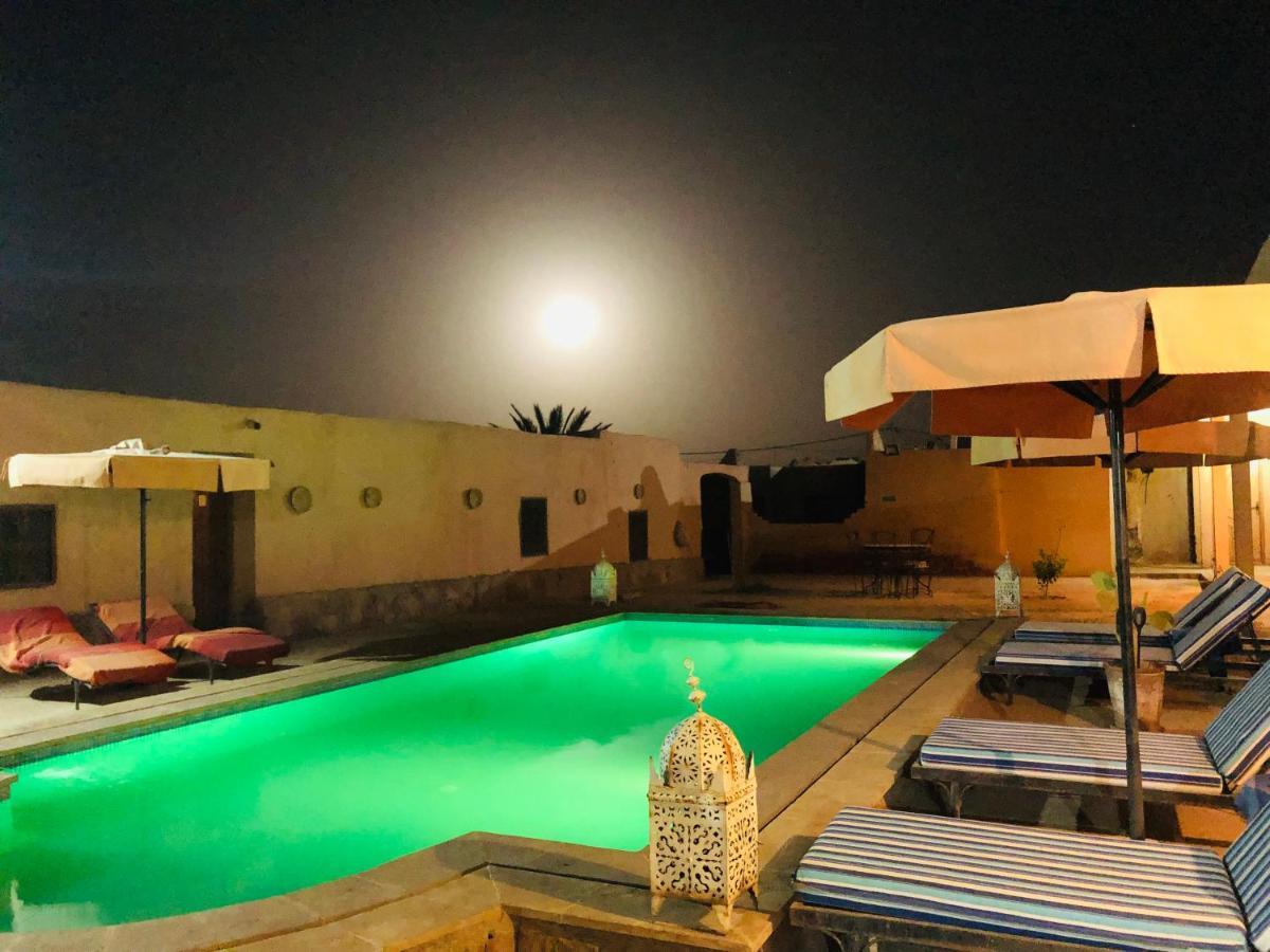Riad Hotel Les Flamants مرزوكة المظهر الخارجي الصورة