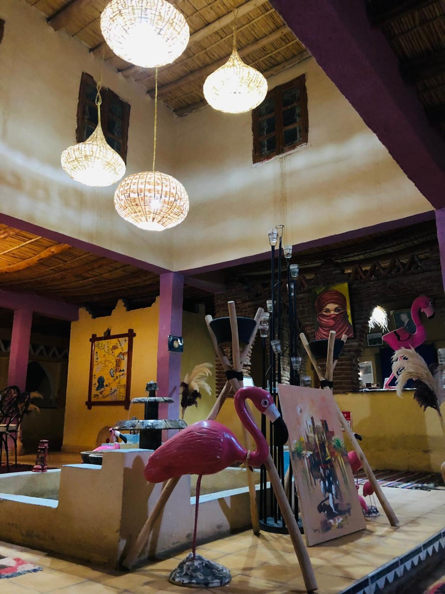 Riad Hotel Les Flamants مرزوكة المظهر الخارجي الصورة