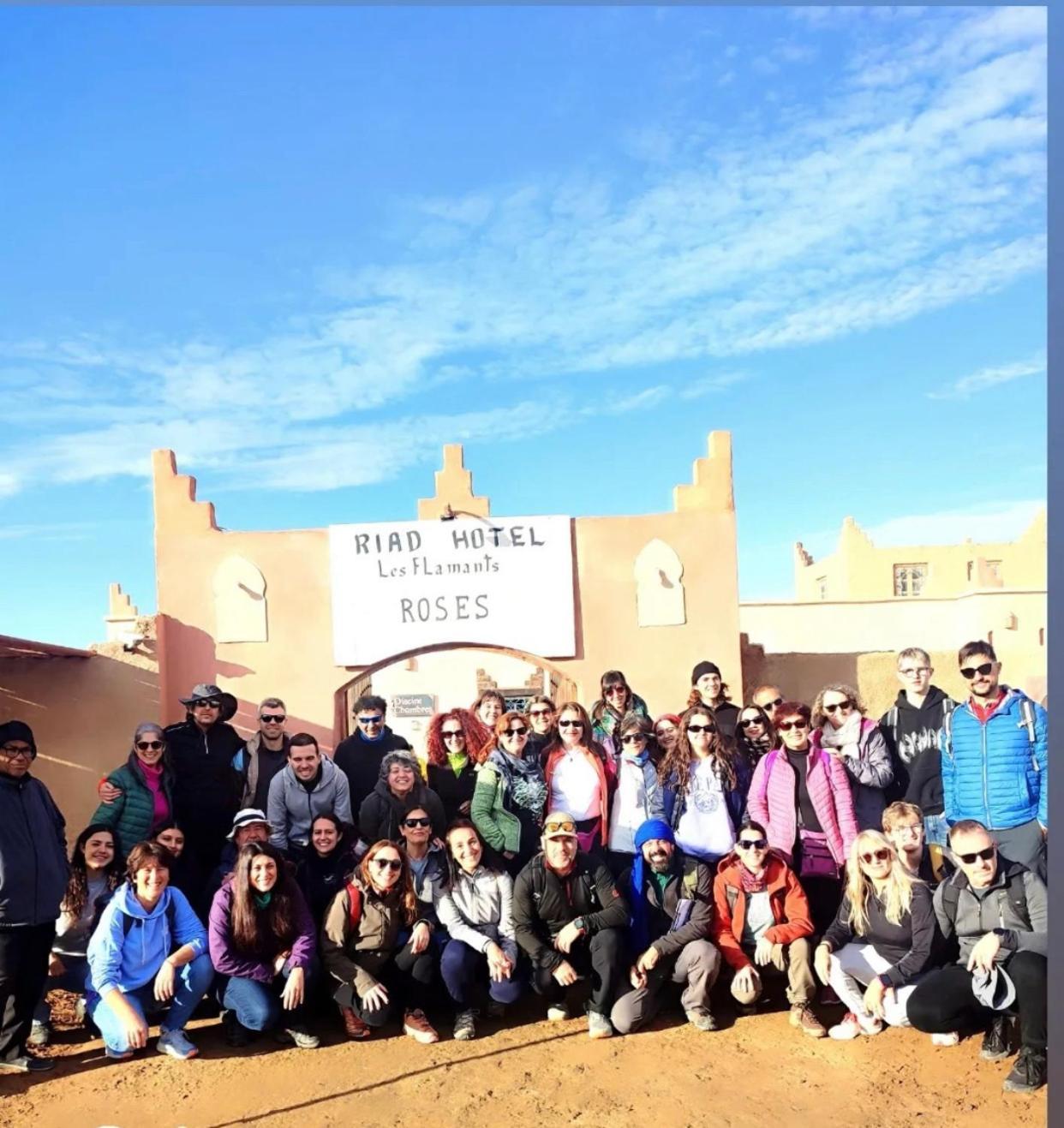 Riad Hotel Les Flamants مرزوكة المظهر الخارجي الصورة