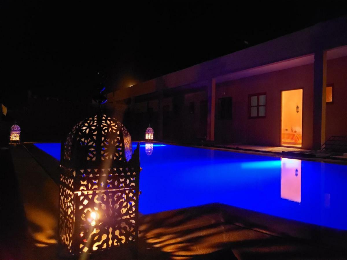 Riad Hotel Les Flamants مرزوكة المظهر الخارجي الصورة
